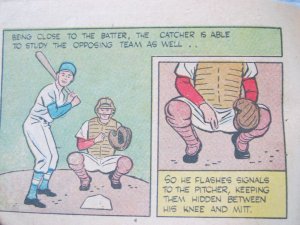 1962 Finer Points of Baseball For Everyone How to Catch Pocket Comic Book