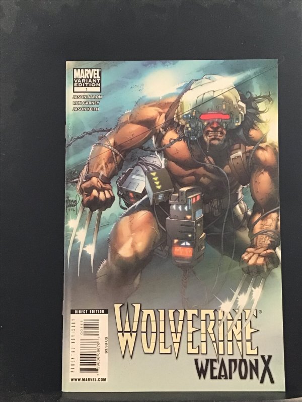 Wolverine Weapon X #1 Kubert Cover (2009)