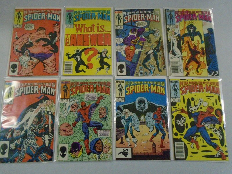 Spectacular Spider-Man lot 48 different from #67-124 6.0 FN (1982-87 1st Series)