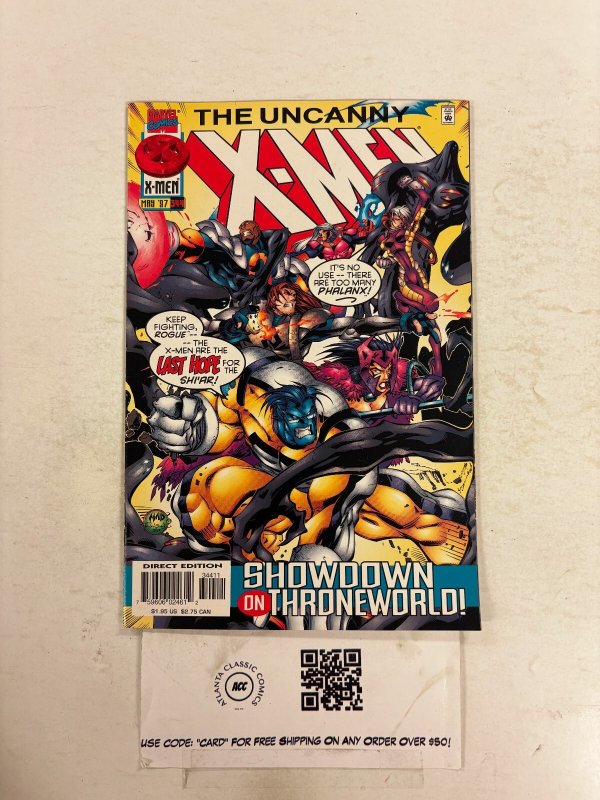 Uncanny X-Men #344 NM Marvel Comic Books Gambit Rogue Nightcrawler 13 HH112
