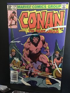 Conan the Barbarian #124 (1981) High grade, be eternity war! VF/NM Wow!