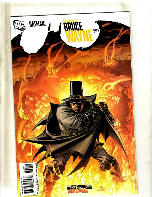 7 DC Comics Batman The Return Of Bruce Wayne # 1 2 3 4 5 6 + The Return # 1 CJ6