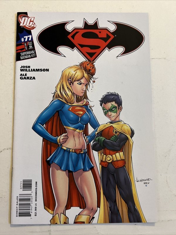 SUPERMAN BATMAN #77 2010 Supergirl Robin Halloween Dc Comics Save Combine Ship