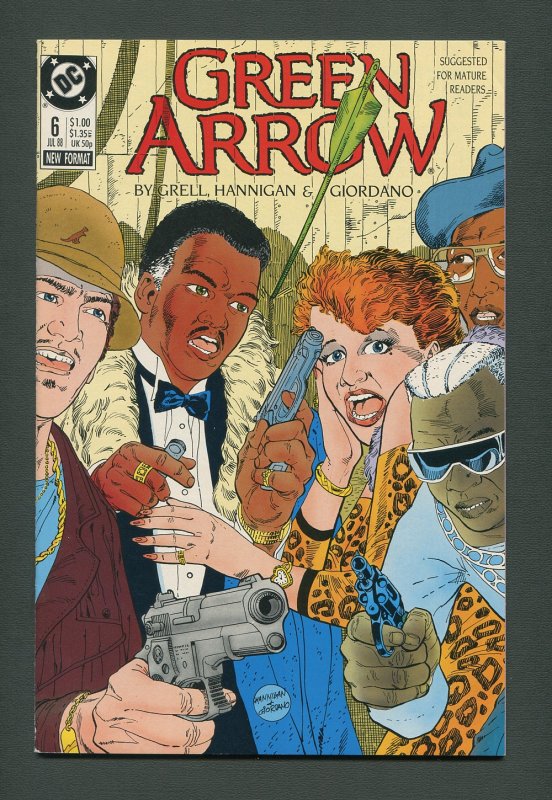 Green Arrow #6  /  9.2 NM- 9.4 NM  /  July 1988