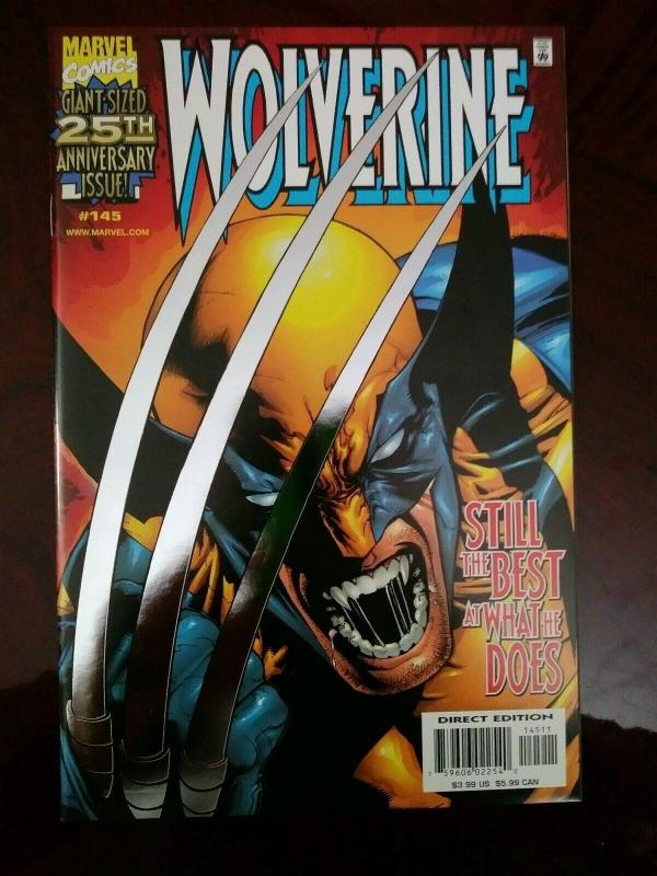 WOLVERINE #145 SILVER FOIL CLAW 