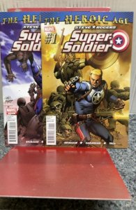Steve Rogers: Super Soldier #1-4 set all books vf or better