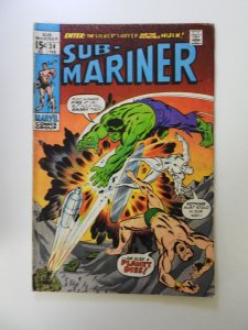 Sub-Mariner #34 (1971) VG condition