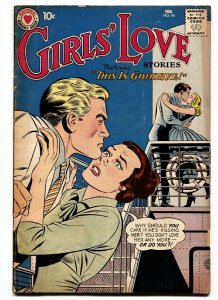 GIRLS LOVE STORIES #76 comic book 1961-ROMANCE cruise cover-LOVE TRIANGLE STORY