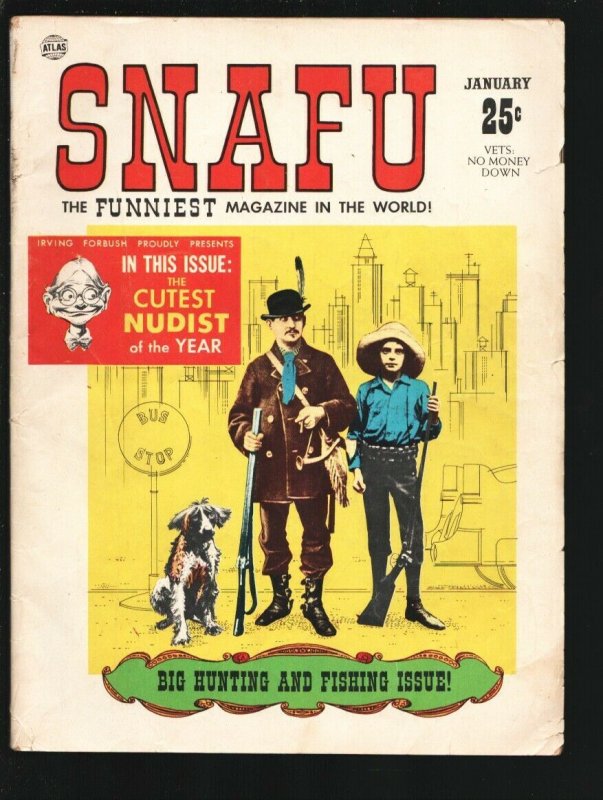 Snafu #2 1/1956-Atlas-Joe Maneely-John Severin-Marie Severin-Stan Lee-MAD imi...