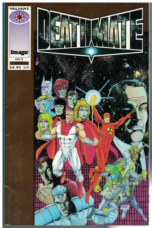 DEATHMATE (1993 IMAGE/VALIANT) BLUE (4.95 CVR) F-VF