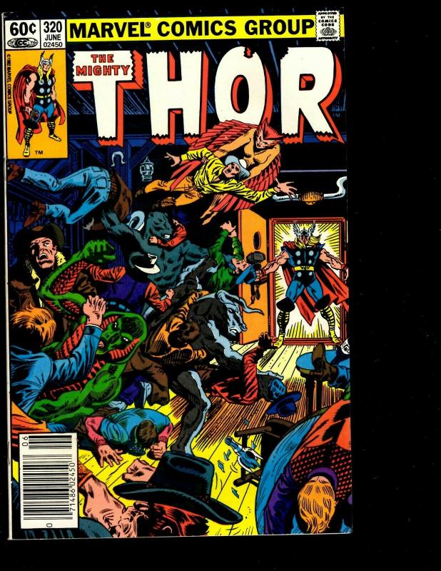 10 Thor Marvel Comics # 318 319 320 321 322 323 324 325 326 327 Spider-Man DS3