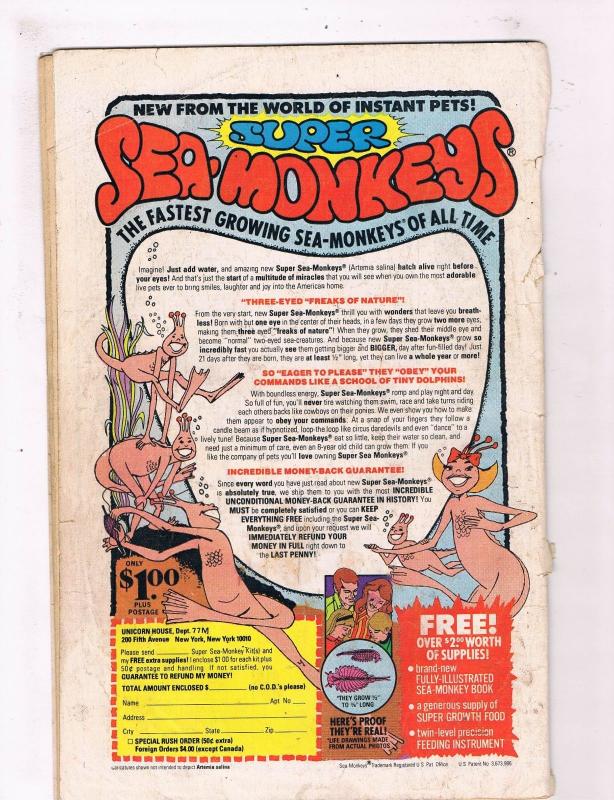 Sad Sack #260 GD Harvey Comic Book Bronze Age Comedy Army DE4