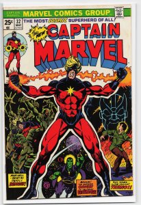 Captain Marvel #32 (1974) Captain Marvel