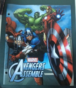 Marvel Avengers Assemble school collectors foder