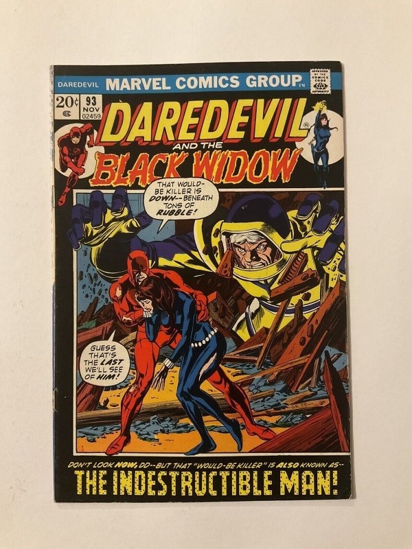 Daredevil 93 Very Fine Vf 8.0 Marvel