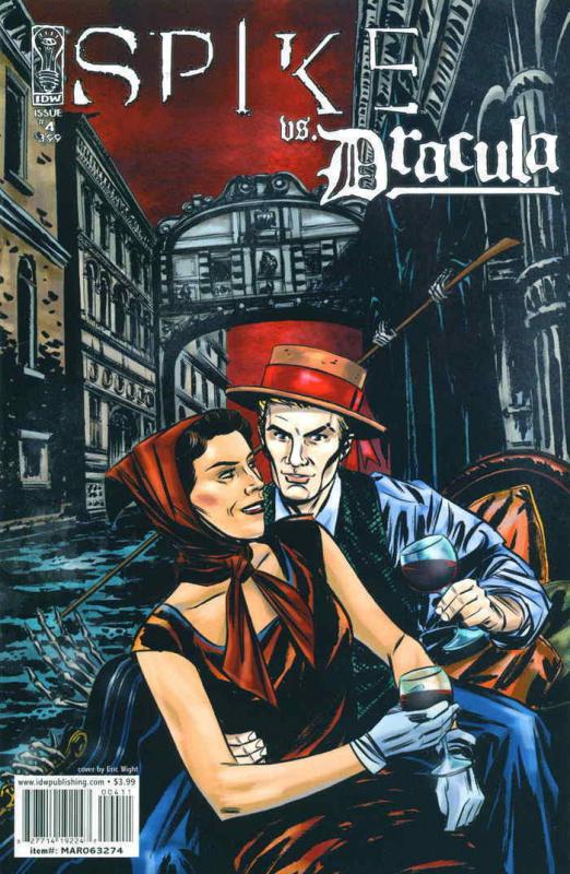 Spike vs. Dracula #4D VF/NM; IDW | save on shipping - details inside