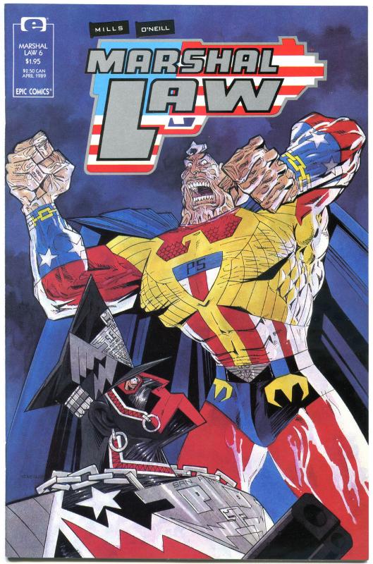 MARSHAL LAW #2 3 4 5 6, VF/NM, 5 iss, Kevin O'Neill, 1988, more Epic in store