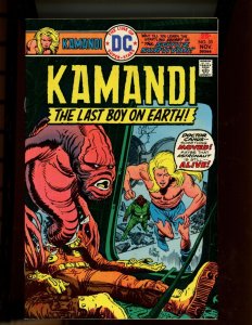 Kamandi: The Last Boy on Earth! #35 - Joe Kubert Cover Art. (8.0/8.5) 1975 