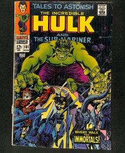 Tales To Astonish #101 Sub-Mariner and the Hulk! Last Issue!