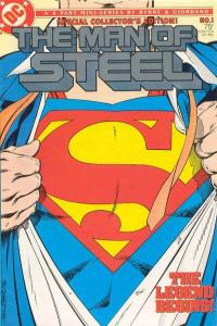 Man of Steel #1, VF+ (Stock photo)