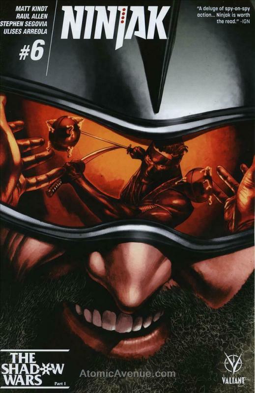 Ninjak (3rd Series) #6A VF/NM; Valiant | save on shipping - details inside