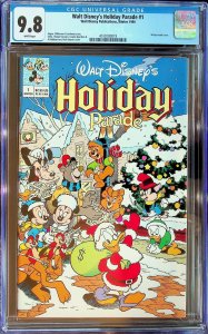 Walt Disney's Holiday Parade #1 (1990) - CGC 9.8 - Cert#4518180019
