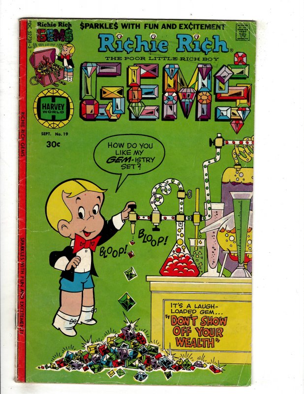 Richie Rich Gems #19 (1977) EJ6