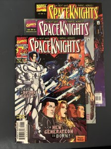 Spaceknights 1-3 Lot Marvel Comics 2000 Jim Starlin ROM Spinoff Limited Series