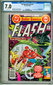 DC Special Series #11 CGC 7.0! crack top of slab