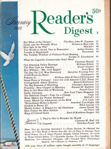 Reader's Digest, The #549 FN ; R.D. | January 1968 Dwight D. Eisenhower