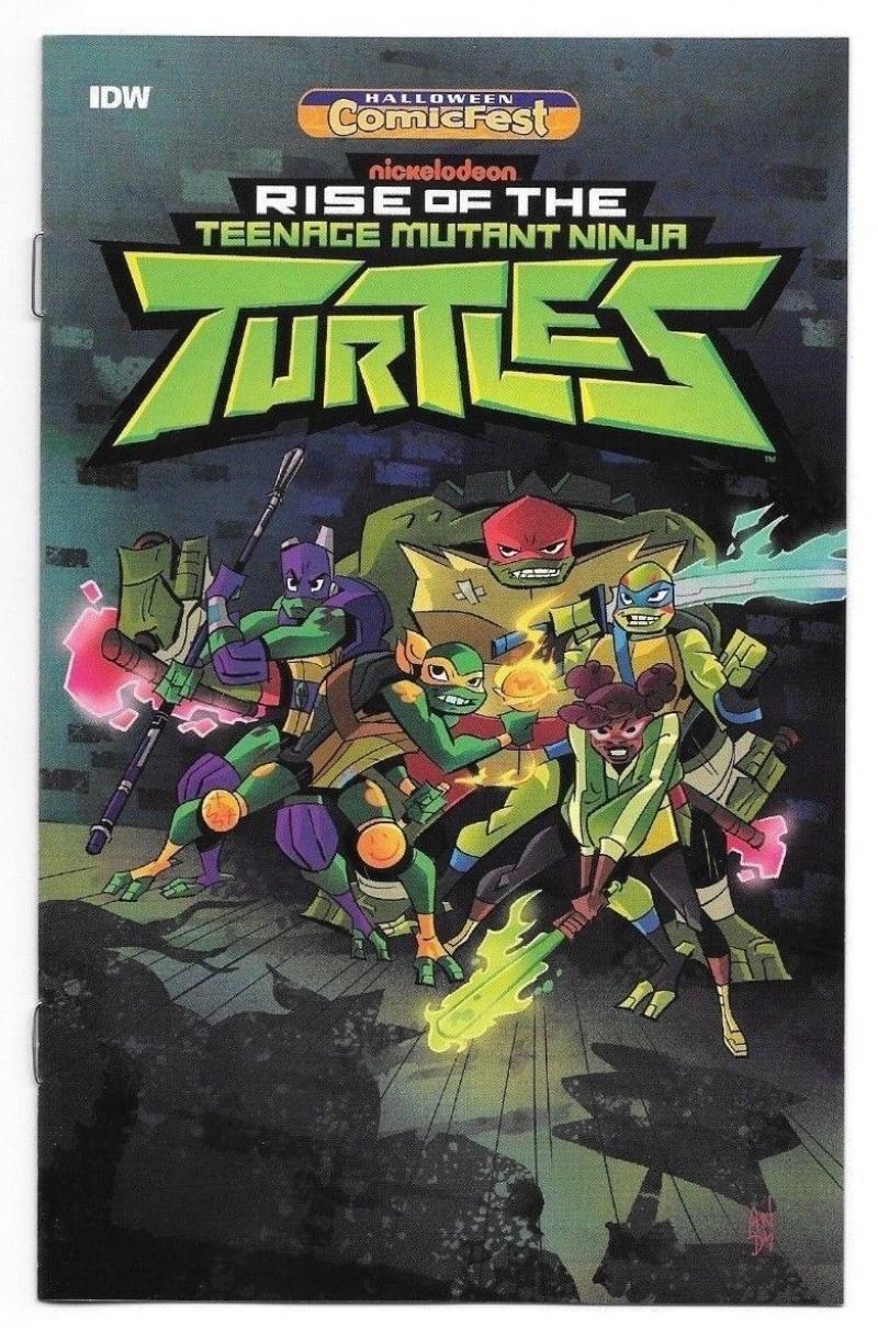 Full Scan of IDW's TMNT Ashcan