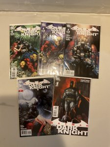 Batman: The Dark Knight Complete Set 1-5 David Finch!  2011