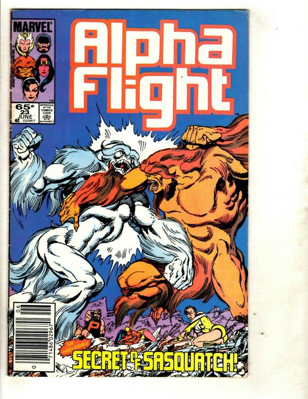 10 Alpha Flight Marvel Comics 23 66 74 96 116 117 128 129 130 Flashback 1 EK4  