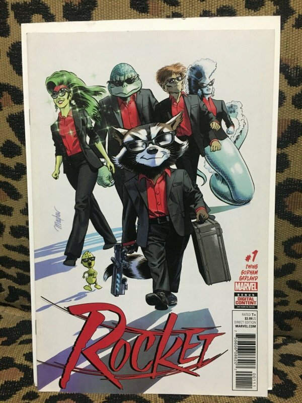 ROCKET - MARVEL - 5 ISSUES #1, 2, 3, 5, 6 - 2017 - VF