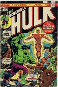 Incredible Hulk #178 (1968) Herb Trimpe Adam Warlock Resurrection VG-