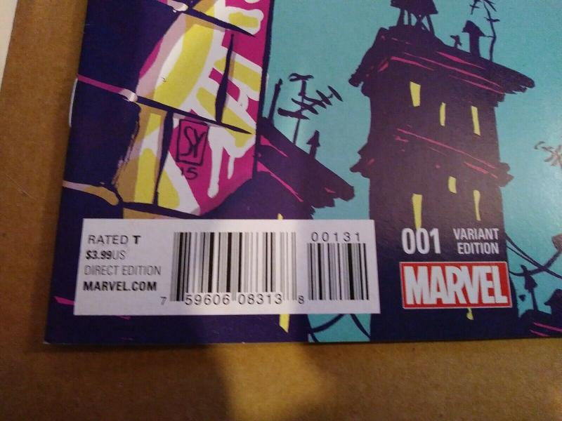 2015 Spider-Gwen Vol 2 #1 Skottie Young Baby Variant Edition Unread Copy