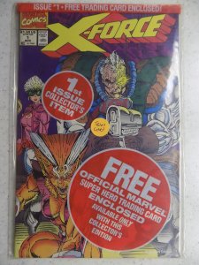 X-FORCE # 1 MARVEL SEALED TEAM CARD