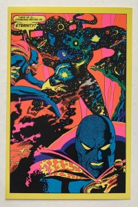 1971 VINTAGE MARVEL COMICS DOCTOR STRANGE THIRD EYE BLACKLIGHT POSTCARD