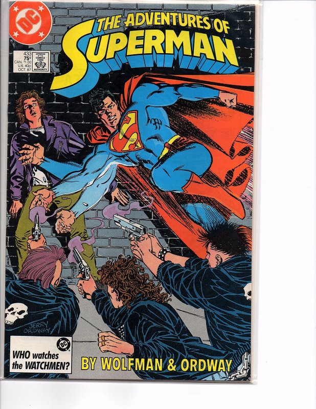 Dc Comics Adventures of Superman #433 and 467 Batman