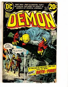 The Demon # 2 VG DC Comic Book Jack Kirby Fourth World Bronze Age Series J248