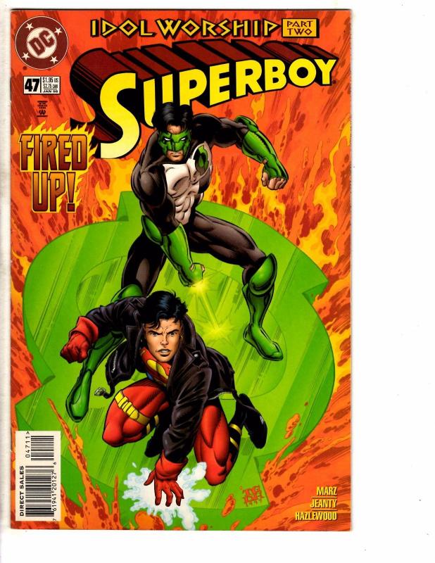 9 Superboy DC Comic Books # 45 47 48 49 50 51 52 53 55 Flash Superman Arrow J214