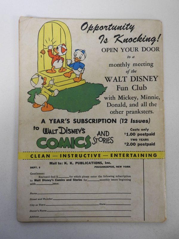 Walt Disney's Comics and Stories #35 (1943) GD+ Condition see desc