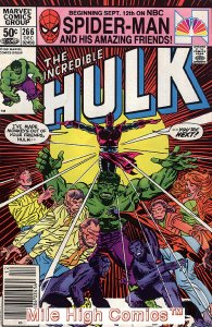 HULK  (1962 Series) (#1-6, #102-474, #600-635)(INCREDIB #266 NEWSSTAND Fine