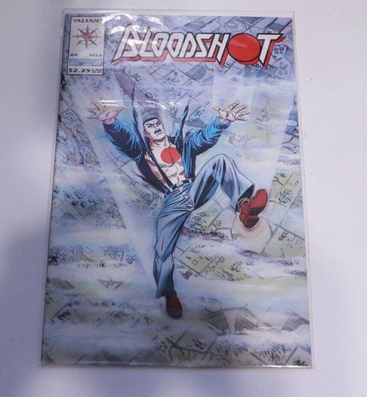 Bloodshot # 6 Valiant Comic Book 1993 Ninjak Colin King