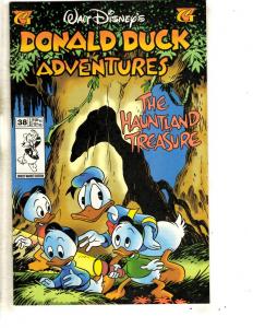 Lot Of 4 Donald Duck Adventures Gladstone Comic Books # 37 38 39 40 CA2