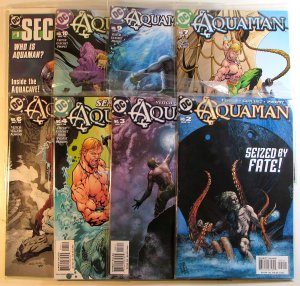 2003 Aquaman Lot of 8 #2, 3, 4, 6, 7, 9, 10, Secret Files 1 DC 4th Series Comics
