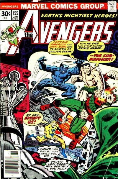 AVENGERS #155 (NG) stock photo