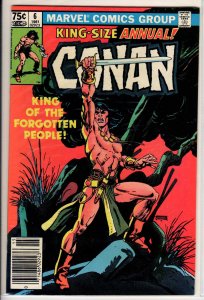 Conan the Barbarian Annual #6 (1981) 9.2 NM-