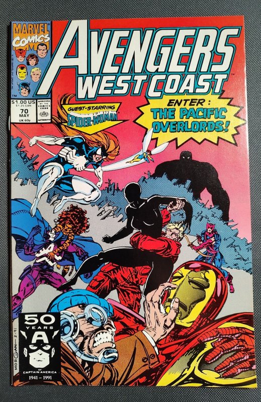 Avengers West Coast #70 (1991)