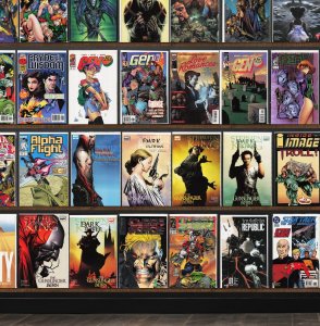 Huge Lot 130+ Comics with X-Men, Gen 13, Arcanum, Divinity & More!